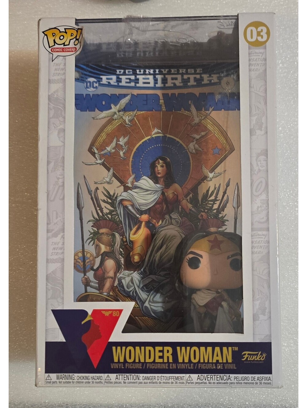 Funko Pop! Comic Covers w/Case: DC Universe 03 Wonder Woman